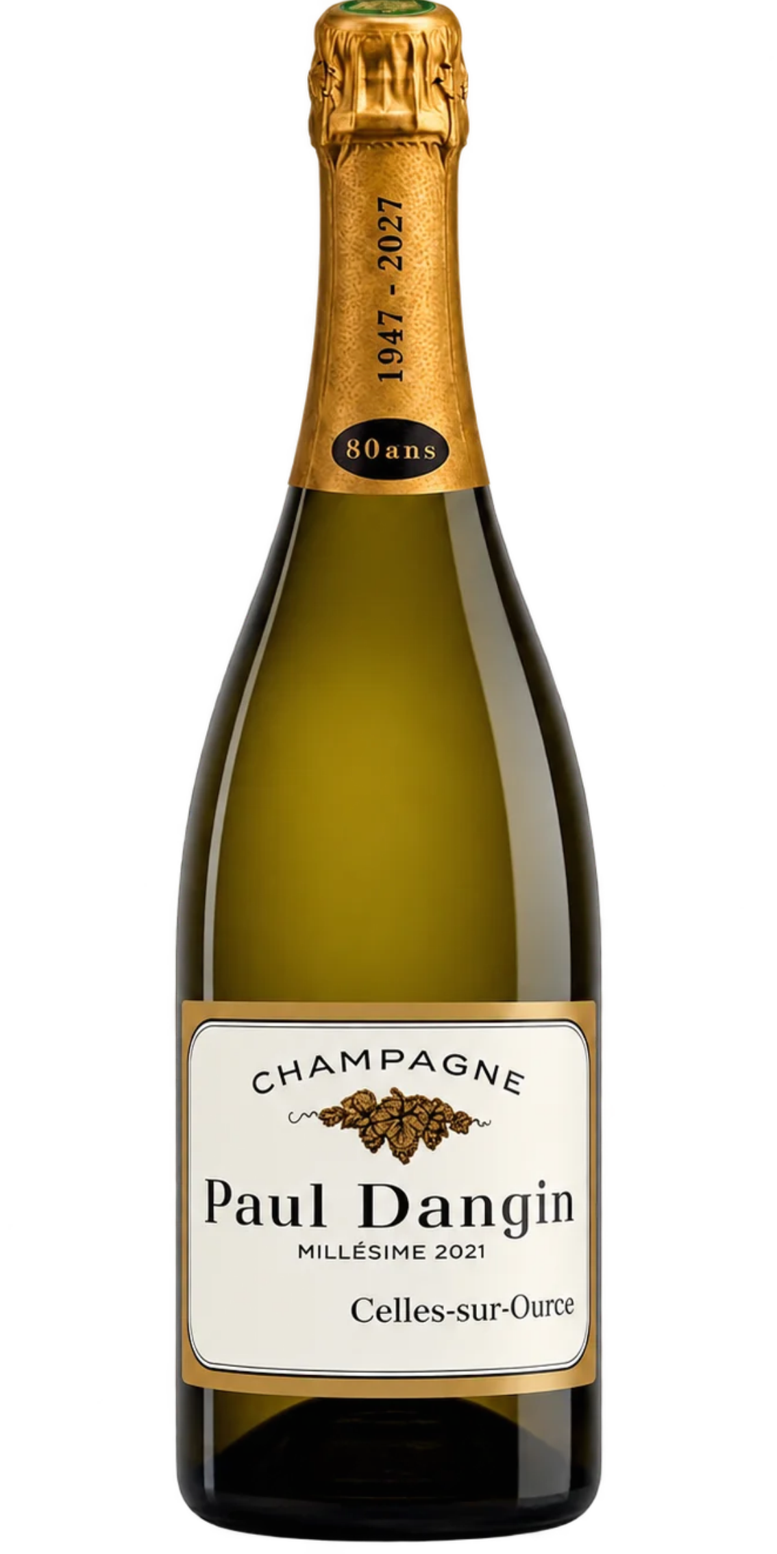 Cuvée Anniversaire - 80 ANS Zéro dosage -  En édition limitée Champagne Paul DANGIN & Fils