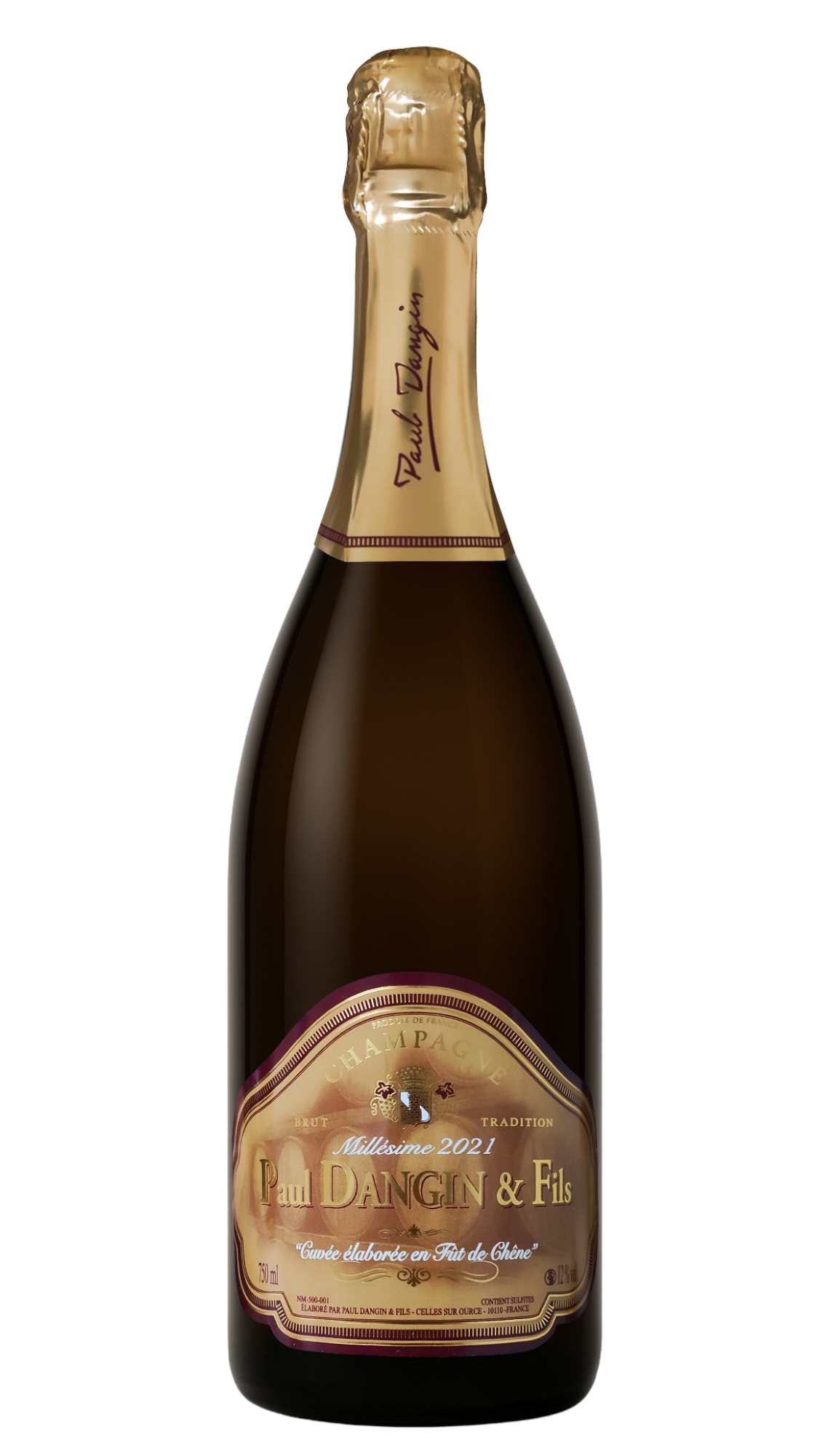 Tradition boisé Brut Champagne Paul DANGIN & Fils